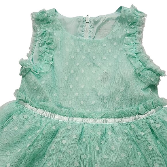George‎ Girls Dress A-line Princess Dresses Sleeveless 4T - Picture 8 of 9